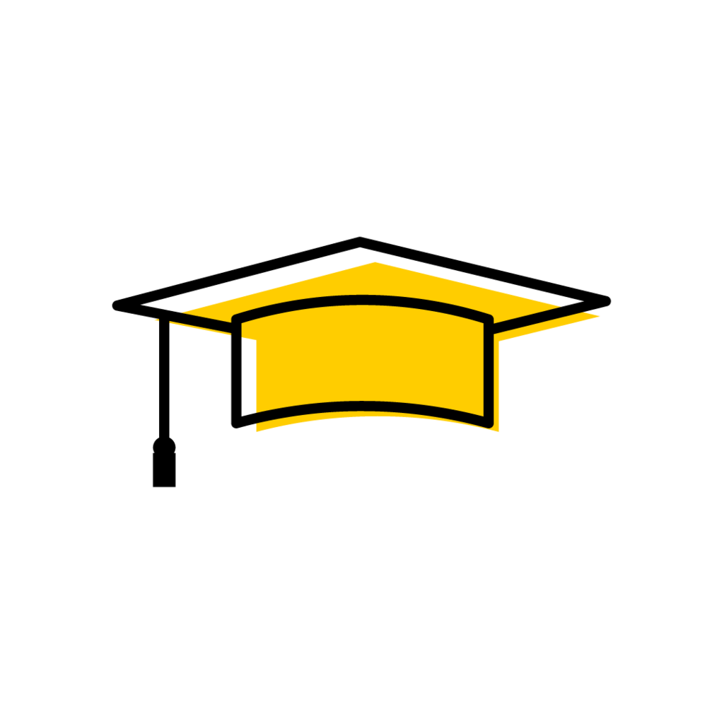 Graduation cap icon